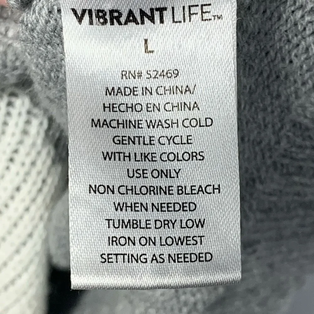 Vibrant life, “boss lady” knit dog sweater, size large ￼